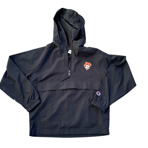 Youth Columbia OSU Oklahoma State Cowboys Black Lightweight Pullover Small - Picture 1 of 5